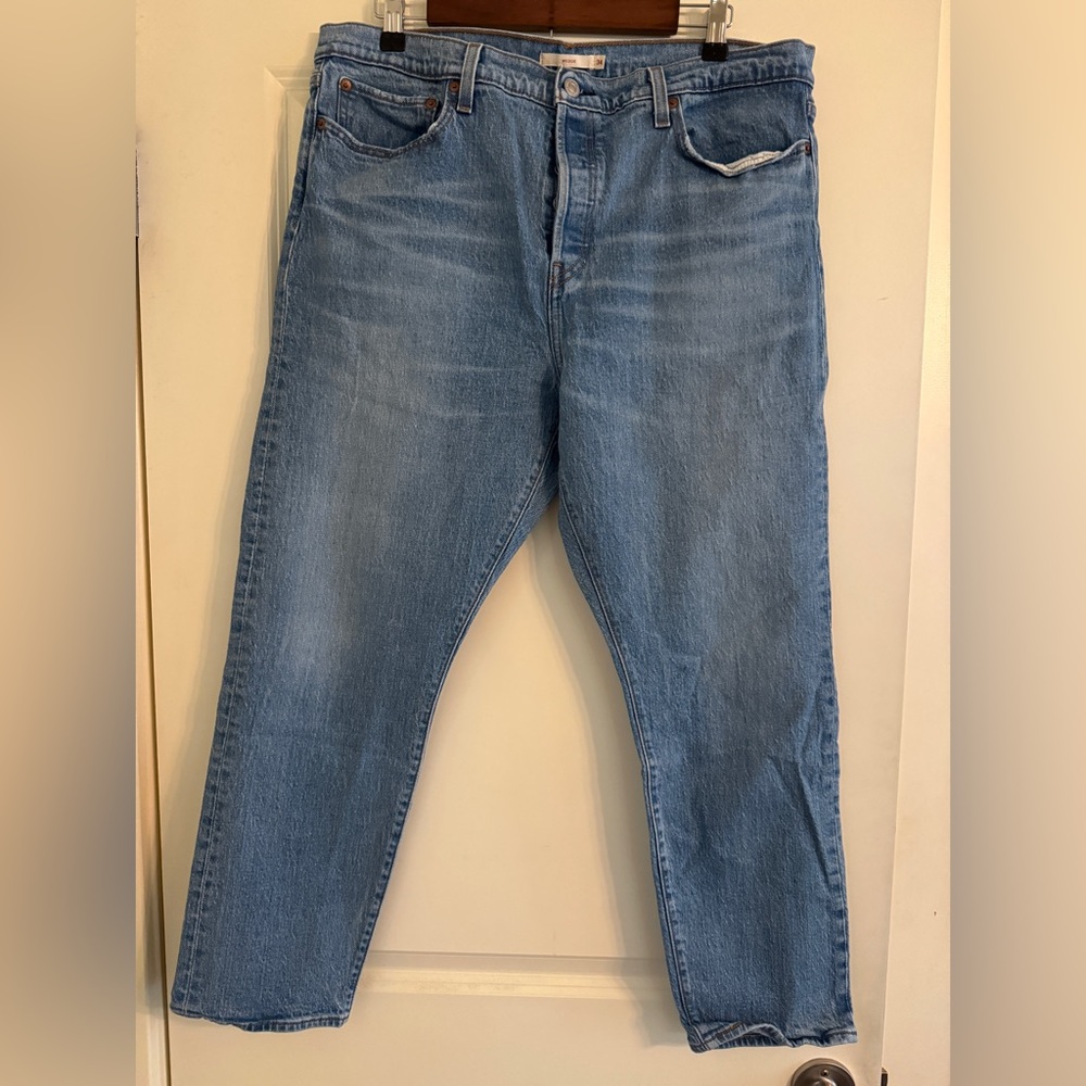 Levi's Women's Wedgie Straight Jeans in Blue